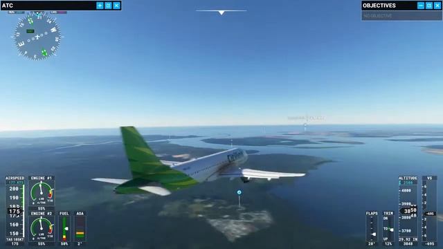 GTX 950 Gaming Test Microsoft Flight Simulator 2020 Landing in 2021 смотреть онлайн