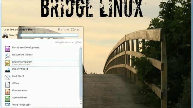 Bridge Linux 2013.06 KDE Presentation смотреть онлайн