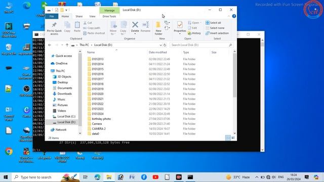 MS DOS me Date, Time, Cls & Color command ka use kaise kare | MS Dos kay hota hai смотреть онлайн