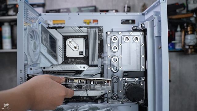 COUGAR骨伽 MX600 Semen White Water Cooling #pcbuild