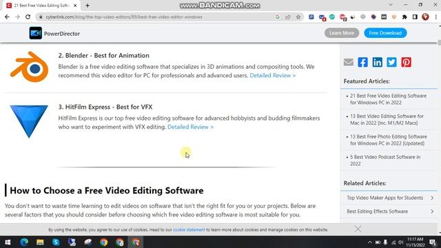 Best Free Video Editing Software for Windows PC in 2022 | Windows Video Editing | Editing in PC смотреть онлайн