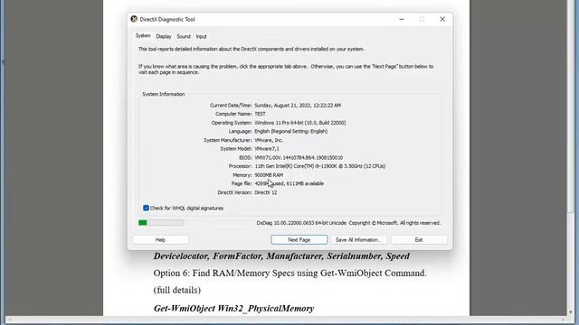Find System Memory Size, Speed & Type in Windows 11 смотреть онлайн