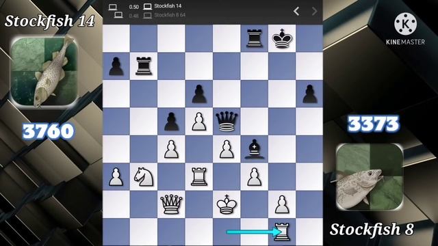 STOCKFISH 8 🆚 STOCKFISH 14 // Is very easy to SF 14!!! смотреть онлайн