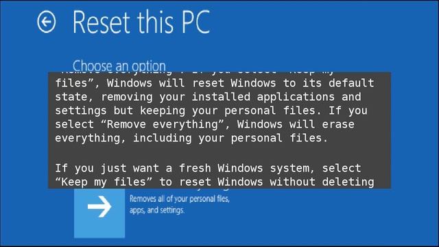 Everything You Need to Know About “Reset This PC” in Windows 8 and 10 смотреть онлайн