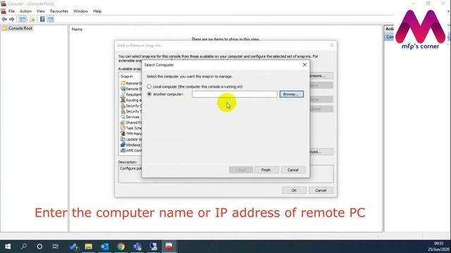 Access Windows Firewall on a remote PC using MMC смотреть онлайн