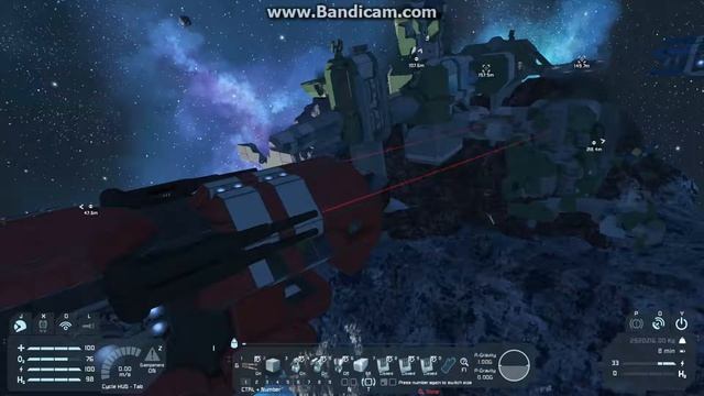 SpaceEngineers [GSF]Zader64 Static Beam Laser Test смотреть онлайн