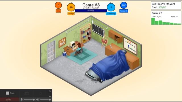 Game Dev Tycoon 1# смотреть онлайн