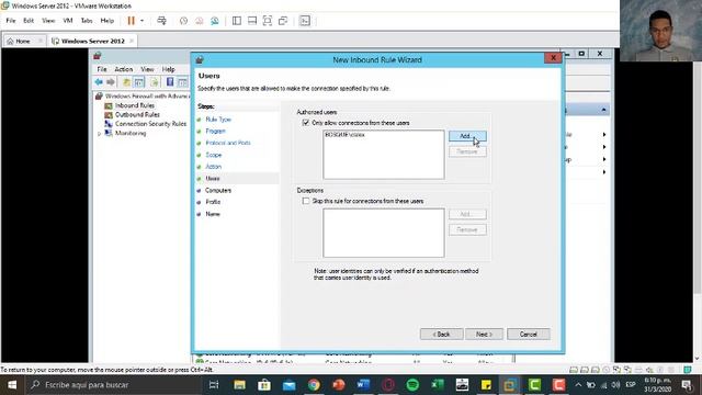 Configurando el Firewall de Windows смотреть онлайн