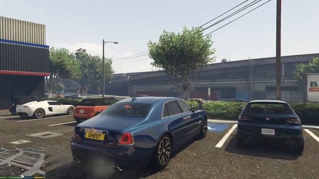 GTA V : Role play: Buying a brand new ROLLS ROYCE GHOST смотреть онлайн
