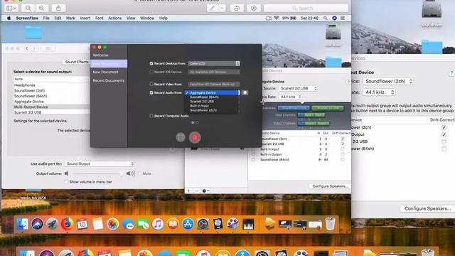 Screen Record Your DAW - Logic Pro for YouTube Tutorials.(screen flow) смотреть онлайн