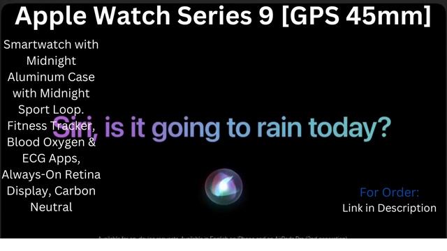 Apple Watch Series 9 GPS 45mm смотреть онлайн