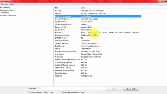 How to see windows system information in Windows 7 смотреть онлайн