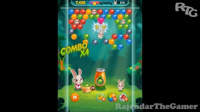 BUNNY POP android game LEVEL 1 to 50 (3stars) смотреть онлайн