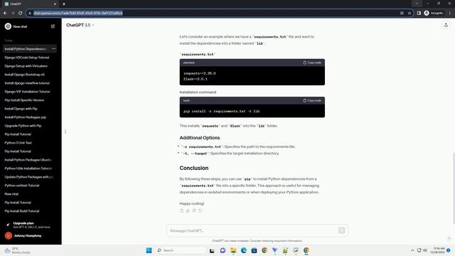 pip install requirements txt to specific folder смотреть онлайн
