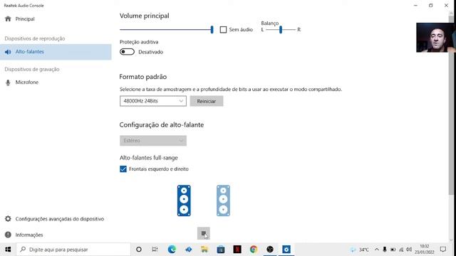 COMPUTADOR áudio baixo resolvido REALTEK AUDIO CONSOLE som e microfone. смотреть онлайн