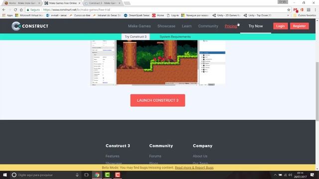 Construct 3 - Iniciando o aplicativo смотреть онлайн