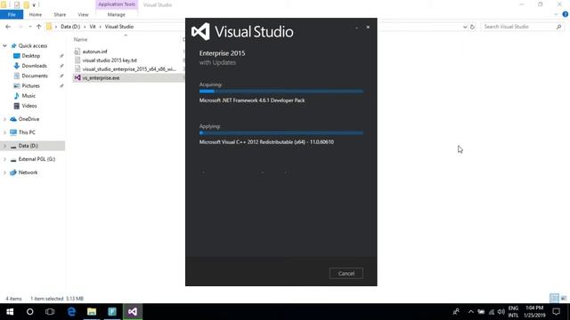 Installation Microsoft Visual Studio 2015 R2 full licences смотреть онлайн