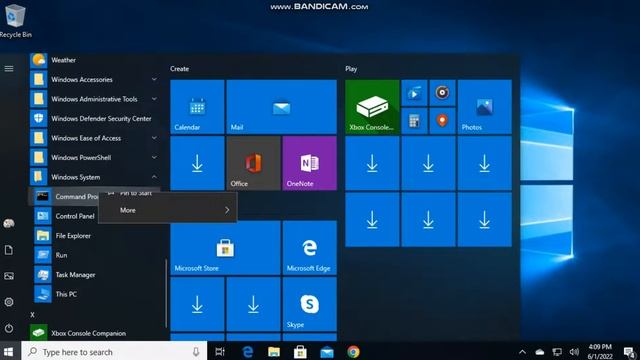 How to Open Command Prompt as Administrator in Windows 10 April 2018 Update смотреть онлайн
