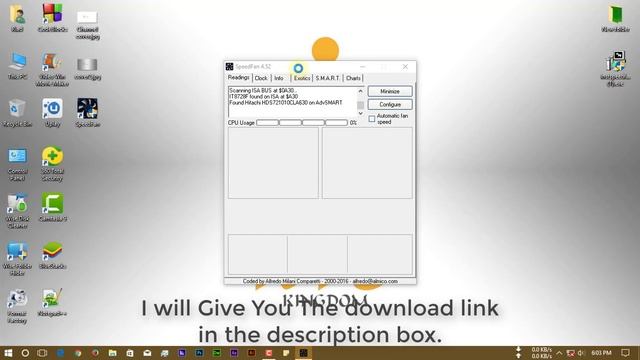 How to see CPU fan speed and cpu temperature. смотреть онлайн
