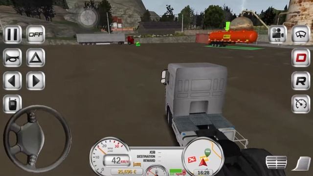 Euro Truck Driver Simulator - везу огнеопасный груз. | НЕАДЕКВАТ ЗА РУЛЁМ|. #8 смотреть онлайн