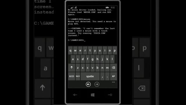 MS-DOS windows mobile смотреть онлайн