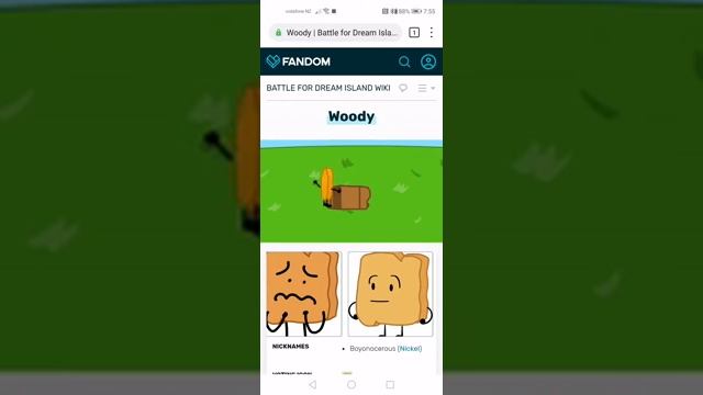 Browser: Woody - BFDI wiki смотреть онлайн