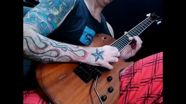 ESP Eclipse Custom + Tesla Pickups Plasma - FH1 (Bridge)...guitar Improvisation -Tiloy D'Alessio