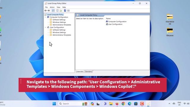 How to Turn Off or Disable Windows Copilot Using Group Policy смотреть онлайн