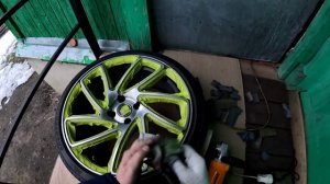 Облез лак на дисках, сделаем блестящий результат!