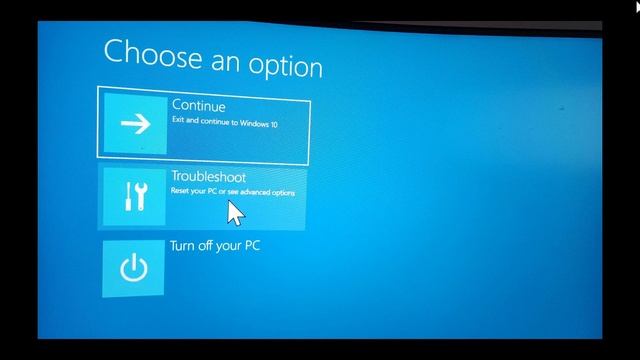 Windows 10 11 First screen Advanced boot up options recovery смотреть онлайн