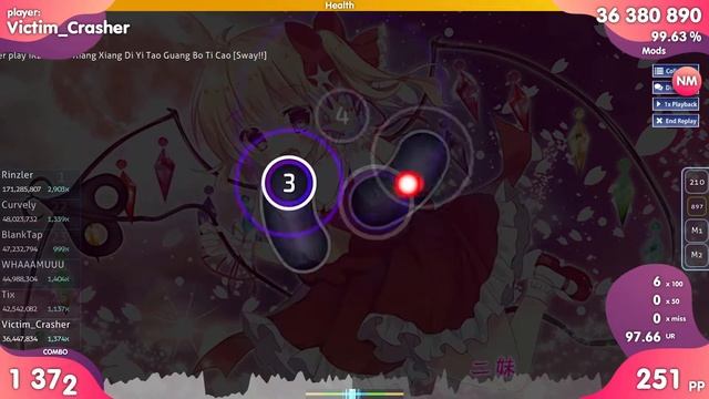 320pp from 5.6* Map???? osu! Replay | iKz - Huan Xiang Xiang Di Yi Tao Guang Bo Ti Cao смотреть онлайн