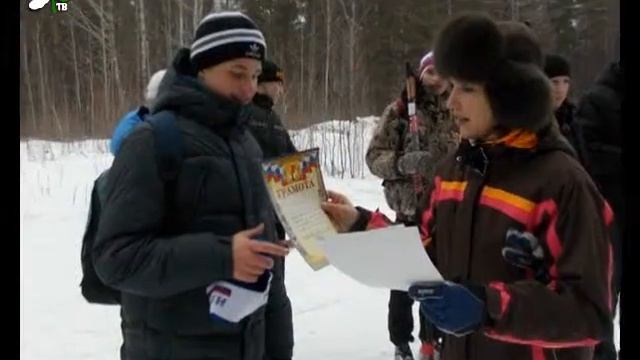 Школьники на лыжне смотреть онлайн
