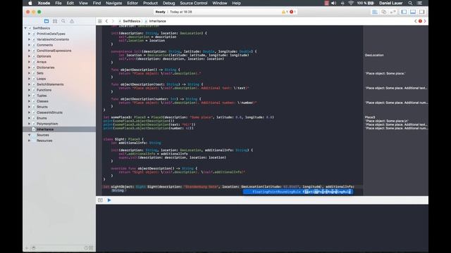 19. Inheritance (iOS Application Development with Swift 3.0) смотреть онлайн