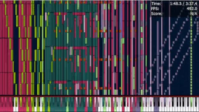 [Black MIDI] Bad Apple!! - 3.5 Million Notes (PFA Legit run) смотреть онлайн