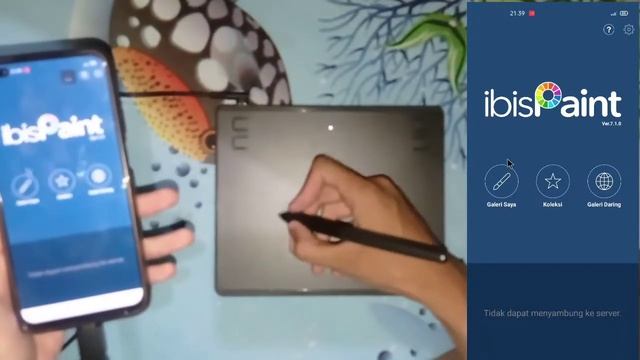 HUION HS64 Pen Tablet 500 ribuan aja - full Review + Unboxing - Indonesia смотреть онлайн