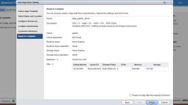 How to Deploy a Windows 2012 Server in Strencom SDDC смотреть онлайн