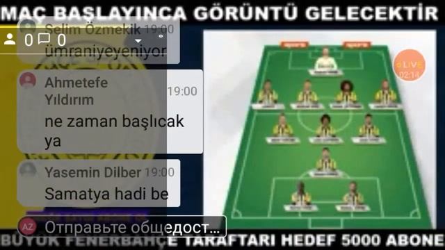 Fenerbahce-İstanbulspor Canlı izle смотреть онлайн