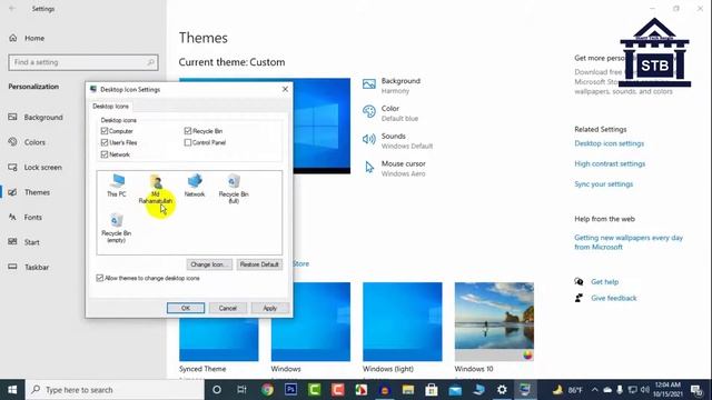 How to Fix Windows 10 Desktop Icons Missing | showing different things смотреть онлайн