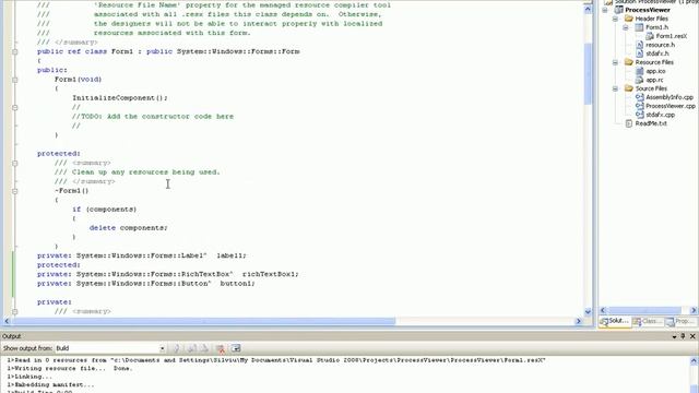 Create a process viewer using managed C++. смотреть онлайн