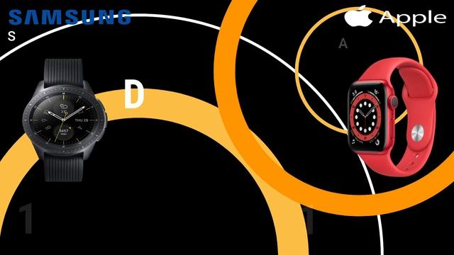 SAMSUNG WATCH 4 VS APPLE WATCH6 | SAMSUNG WATCH 4 VS APPLE WATCH 6 COMPARISSION BY TECHDECODE DAILY смотреть онлайн