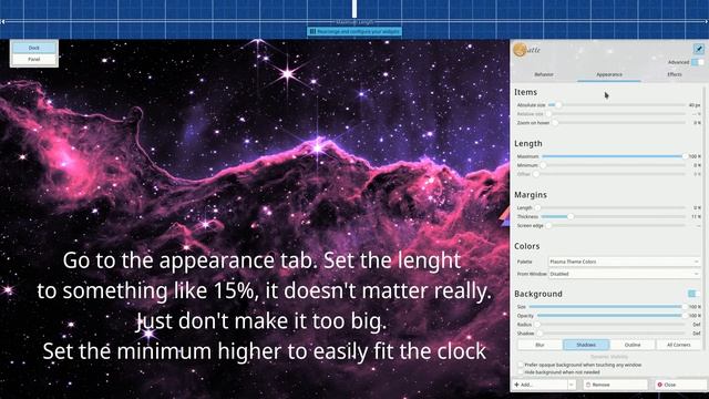 how not to add a centered clock in KDE смотреть онлайн
