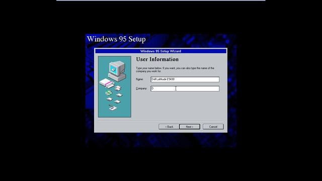 Windows 95 on VMware player смотреть онлайн