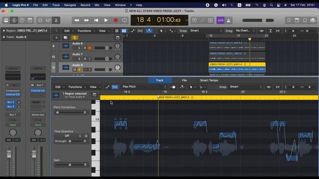 FLEX PITCH FOR PITCH CORRECTING VOCALS IN LOGIC PRO X IN 2024 (BEGINNERS) смотреть онлайн