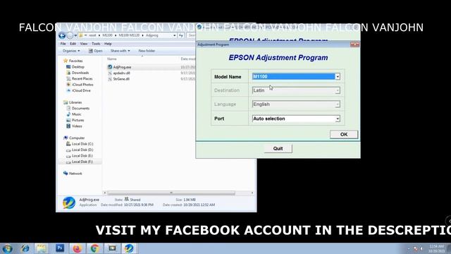 D.I.Y. EPSON M1100 and EPSON M1120 RESETTER 100% Tested working ( TAGALOG ) смотреть онлайн