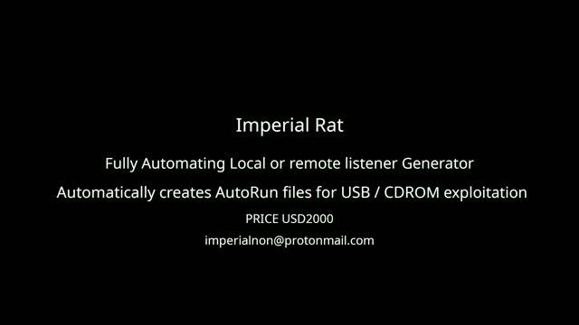 RAT - Fully Automating Local or remote listener Generator смотреть онлайн