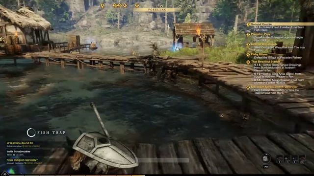Collect Fresh Forellanc Trout from Fish Traps New World смотреть онлайн