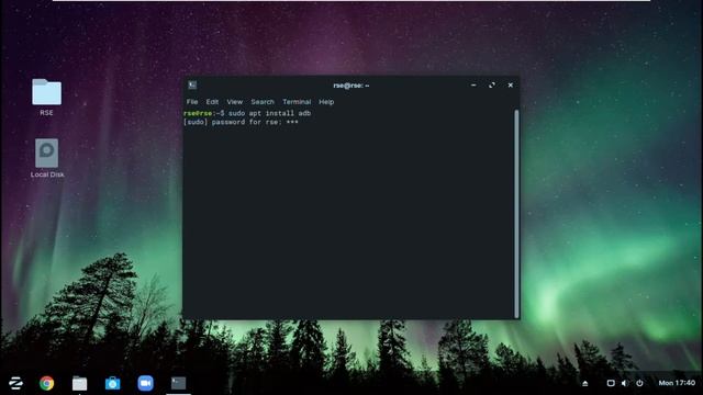 This is how to install ADB support in linux ! смотреть онлайн