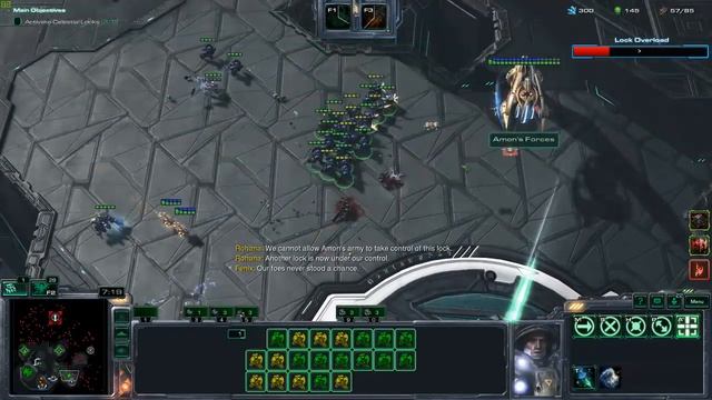 Starcraft LotV Co-op - Thunder Dome Solo (Raynor, Brutal) смотреть онлайн