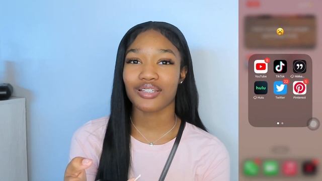 WHAT'S ON MY IPHONE 13 PRO MAX + SIERRA BLUE + WIDGETS+ IOS 16| Ameera Samone смотреть онлайн