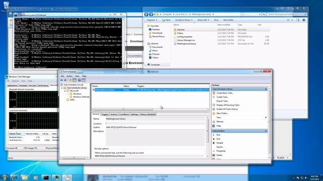 Meetinghouse Library Client with Windows Task Scheduler смотреть онлайн